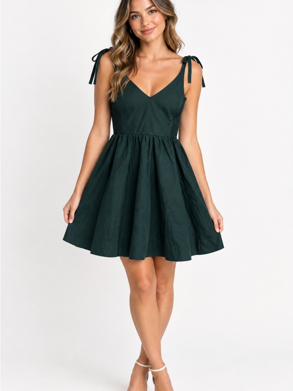 Old Navy The Occasion green dress medium NWT